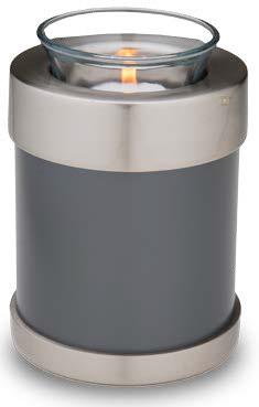 Saturn Slate Tealight