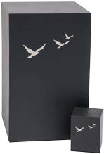 Slate Birds In Flight