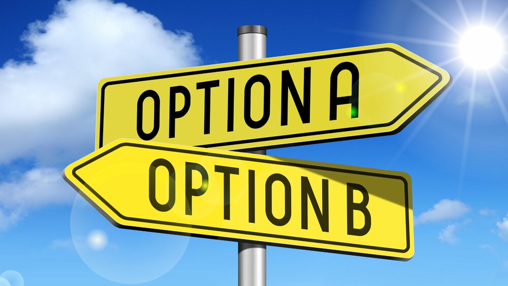 Option A or Option B